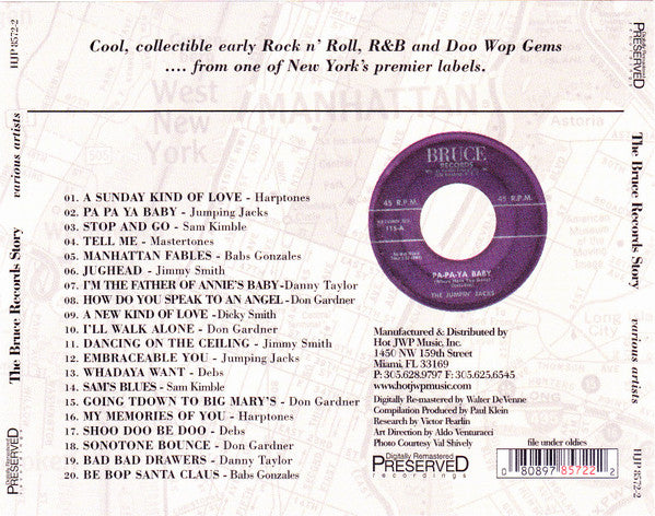 Various : The Bruce Records Story (CD, Comp)