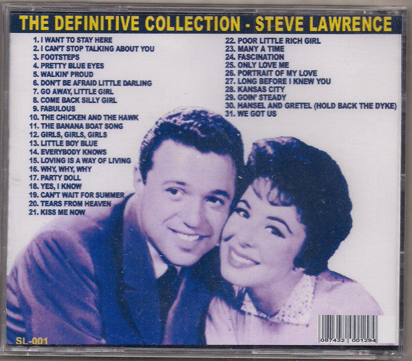 Steve Lawrence (2), Eydie Gormé : The Definitive Collection (CDr, Comp)