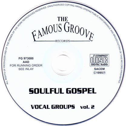 Various : Soulful Gospel - Vocal Groups Vol. 2 (CD, Comp)