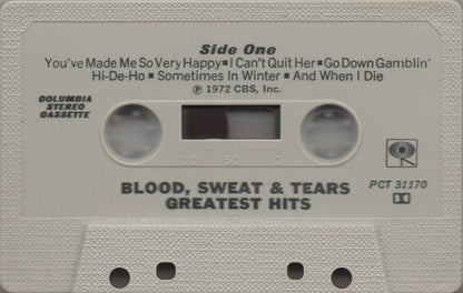 Blood, Sweat And Tears : Blood, Sweat & Tears Greatest Hits (Cass, Comp)