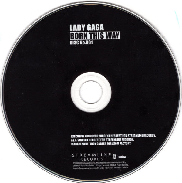 Lady Gaga : Born This Way (2xCD, Album, Dlx)