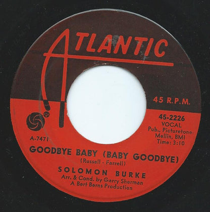 Solomon Burke : Goodbye Baby (Baby Goodbye) / Someone To Love Me (7", MGM)