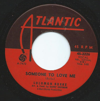 Solomon Burke : Goodbye Baby (Baby Goodbye) / Someone To Love Me (7", MGM)