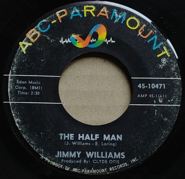 Jimmy Williams (3) : I Gave My Love A Cherry / The Half Man (7", Single)