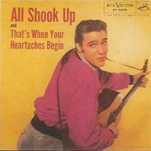 Elvis Presley With The Jordanaires : All Shook Up  (7", Single)