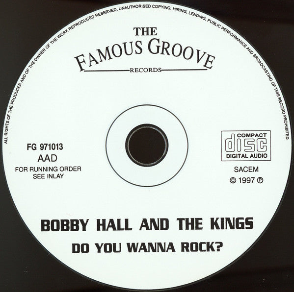 Bobby Hall (5) And The Kings (13) : Bobby Hall And The Kings (CD, Comp)