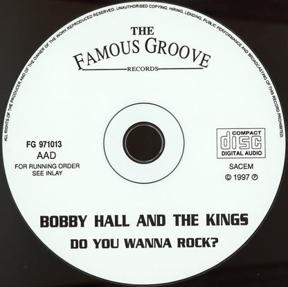 Bobby Hall (5) And The Kings (13) : Bobby Hall And The Kings (CD, Comp)
