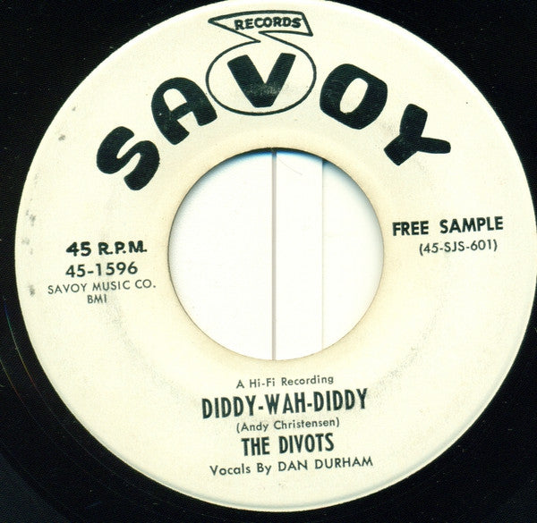 The Divots : Missing You / Diddy-Wah-Diddy  (7", Promo)