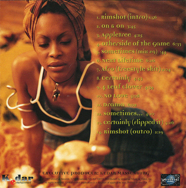 Erykah Badu : Baduizm (CD, Album, UNI)