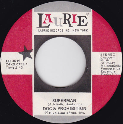 Doc & Prohibition : Superman (7", Son)