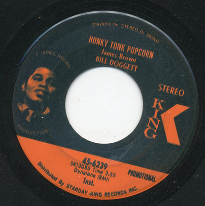 Bill Doggett : Honky Tonk Popcorn (7", Single, Promo)