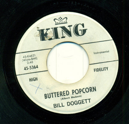 Bill Doggett : Buttered Popcorn / The Slush (7", Single)