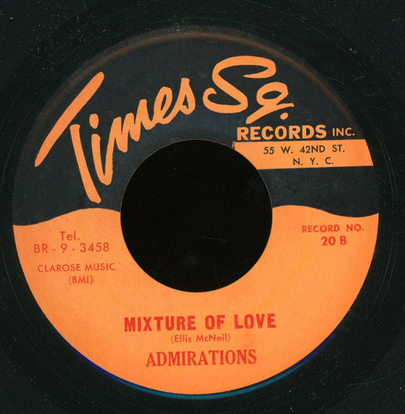 The Heartspinners / The Admirations (3) : I've Searched / Mixture Of Love (7")
