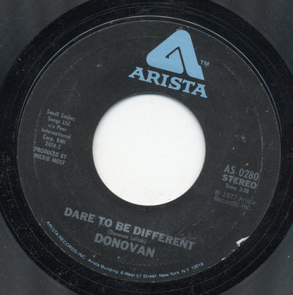 Donovan : Dare To Be Different / International Man (7", Single, Styrene)