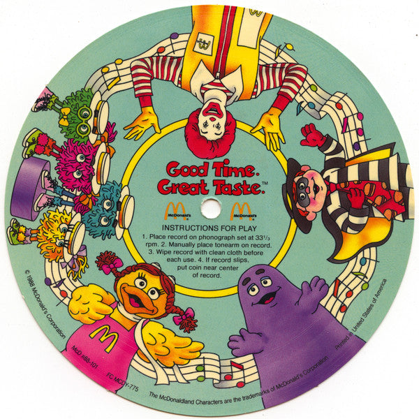 Unknown Artist : Good Time. Great Taste. (Flexi, 6", S/Sided, Card)