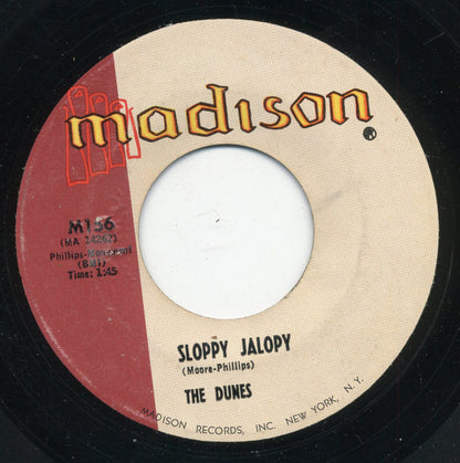 The Dunes (3) : Lonely Sands / Sloppy Jalopy (7", Single)