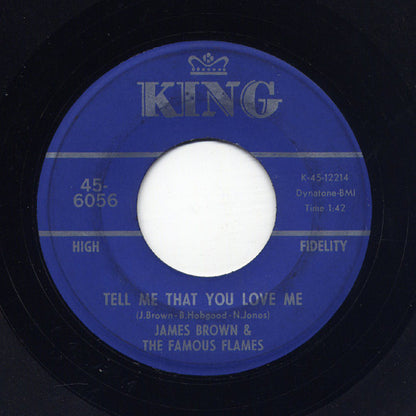 James Brown & The Famous Flames : Don't Be A Drop-Out / Tell Me That You Love Me (7", Single)