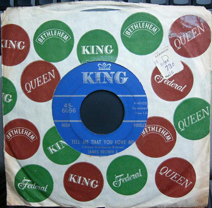 James Brown & The Famous Flames : Don't Be A Drop-Out / Tell Me That You Love Me (7", Single)