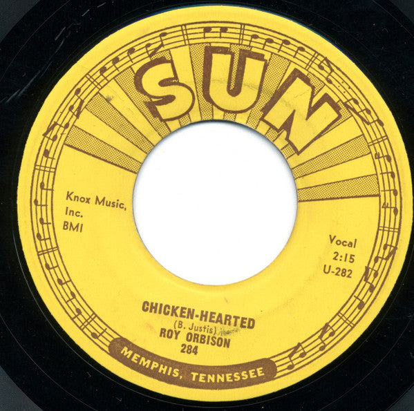 Roy Orbison : Chicken-Hearted / I Like Love (7", Single, Styrene)