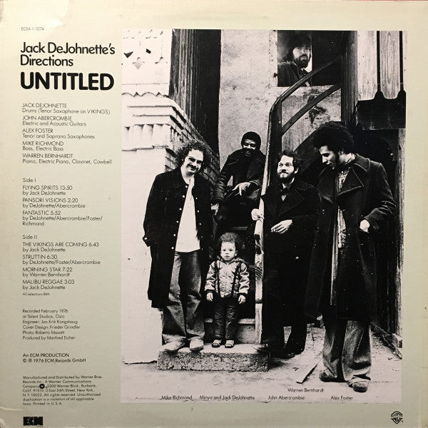 Jack DeJohnette's Directions : Untitled (LP, Album)