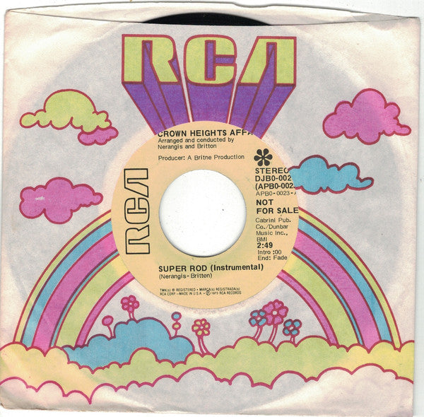 Crown Heights Affair : Super Rod (7", Promo, tan)
