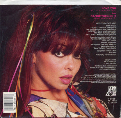 Stacey Q : I Love You (7", Single, Promo, SP)
