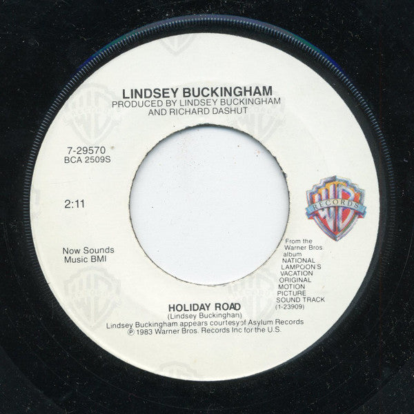 Lindsey Buckingham / Ralph Burns : Holiday Road (7", Single, Jac)