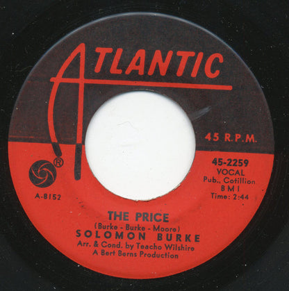 Solomon Burke : More Rockin' Soul / The Price (7", Single)