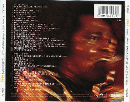James Brown : 40th Anniversary Collection (2xCD, Comp, Club, RM, CRC)