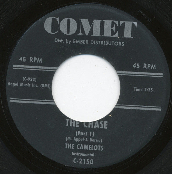The Camelots (2) : The Chase (7", Single)