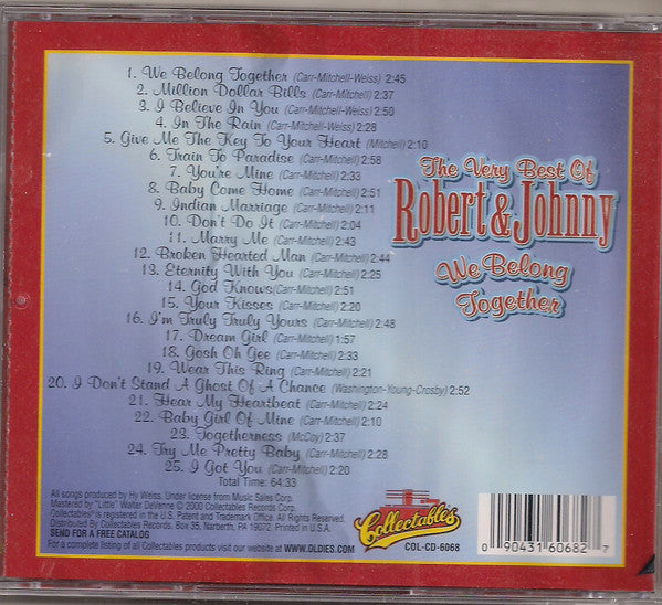 Robert & Johnny : The Very Best Of Robert & Johnny (CD, Comp)