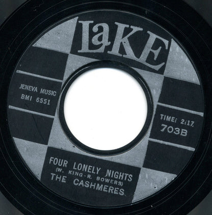 The Cashmeres (3) : Everything's Gonna Be Alright / Four Lonely Nights (7", Single, Styrene)