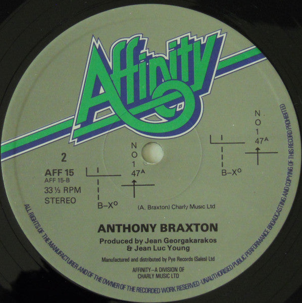Anthony Braxton : B-X° / NO-I-47ᴬ (LP, Album, RE)