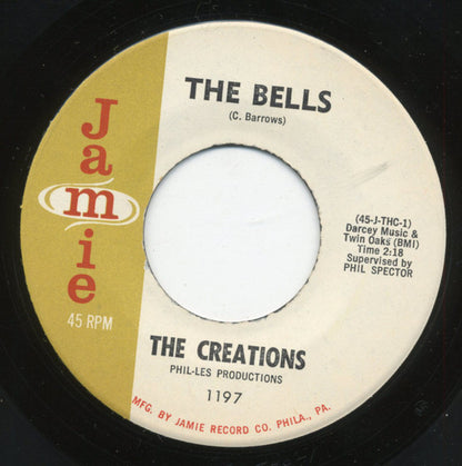 The Creations (2) : The Bells (7", Single)