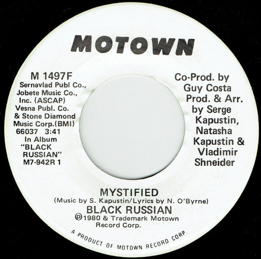 Black Russian (5) : Mystified (7")