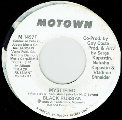 Black Russian (5) : Mystified (7")