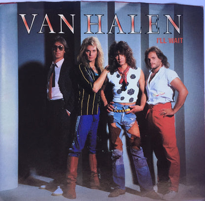 Van Halen : I'll Wait (7", Single, Jac)