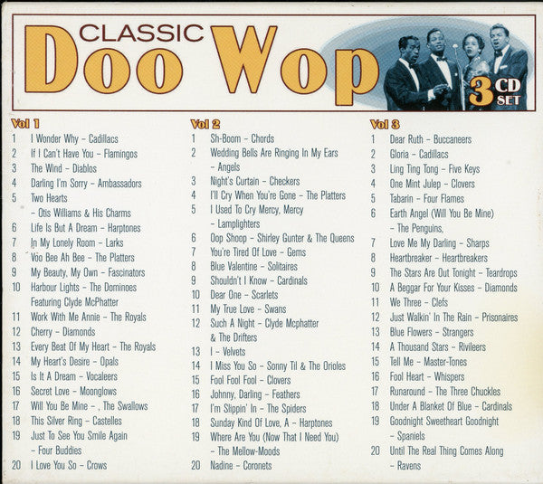Various : Classic Doo Wop (3xCD, Comp)