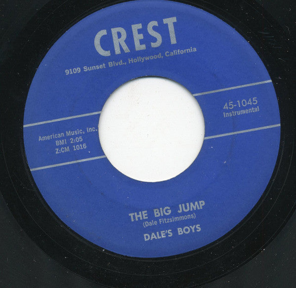 Dale's Boys : The Big Jump / Marching Blues (7", Single)