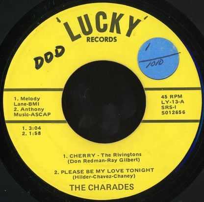 The Rivingtons, The Charades, The Del-Chords : Cherry / Please Be My Love / Everybodys Gotta Lose Someday (7", Single, Unofficial)