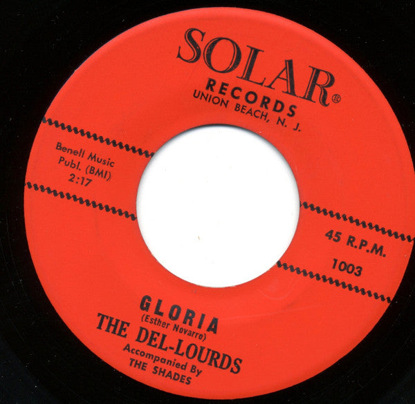 Del-Lourds : Gloria / All Alone (7", Single)