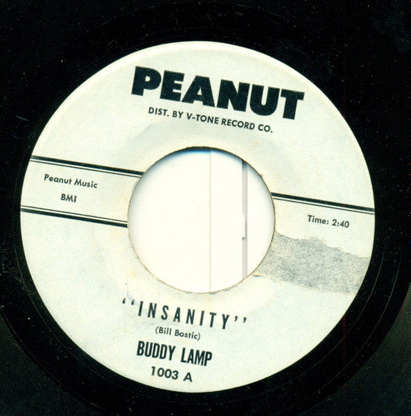 Buddy Lamp : Insanity / Too Late (7", Single, Promo)