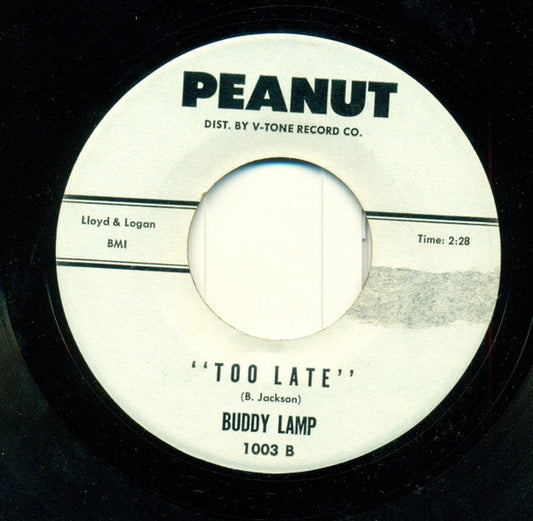 Buddy Lamp : Insanity / Too Late (7", Single, Promo)
