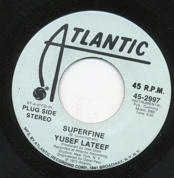 Yusef Lateef : Superfine (7", Single, Promo, PL)
