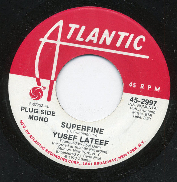 Yusef Lateef : Superfine (7", Single, Promo, PL)
