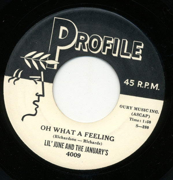 Little June & His Januarys : Oh What A Feeling (7")