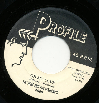 Little June & His Januarys : Oh What A Feeling (7")