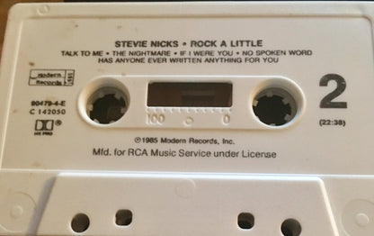 Stevie Nicks : Rock A Little (Cass, Album, Club, RCA)