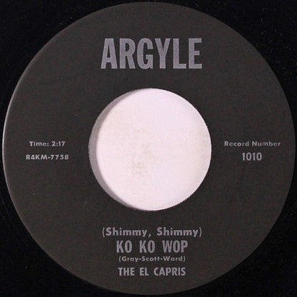 El-Capris : Oh But She Did (7", RE)