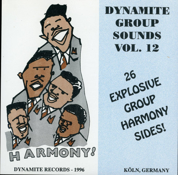 Various : Dynamite Group Sounds Vol. 12 - 26 Explosive Group Harmony Sides! (CD, Comp)